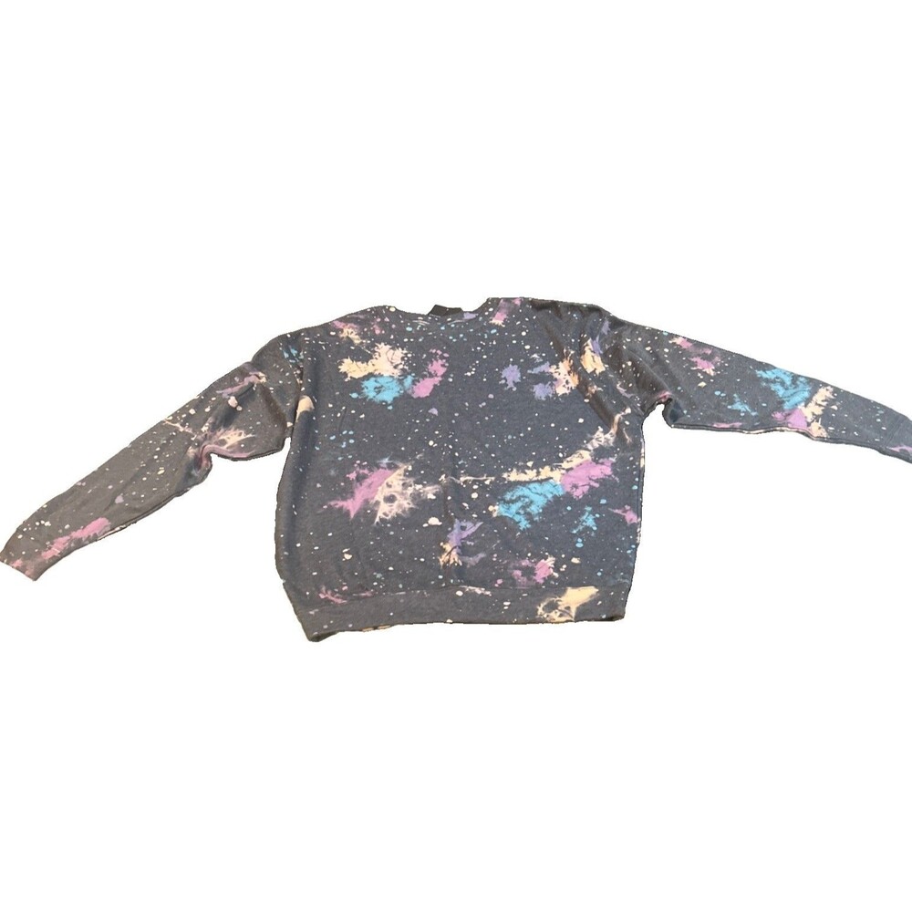 Grayson Threads Black Label Tie Dye Sweatshirt Men's Medium Gray Crewneck NWT